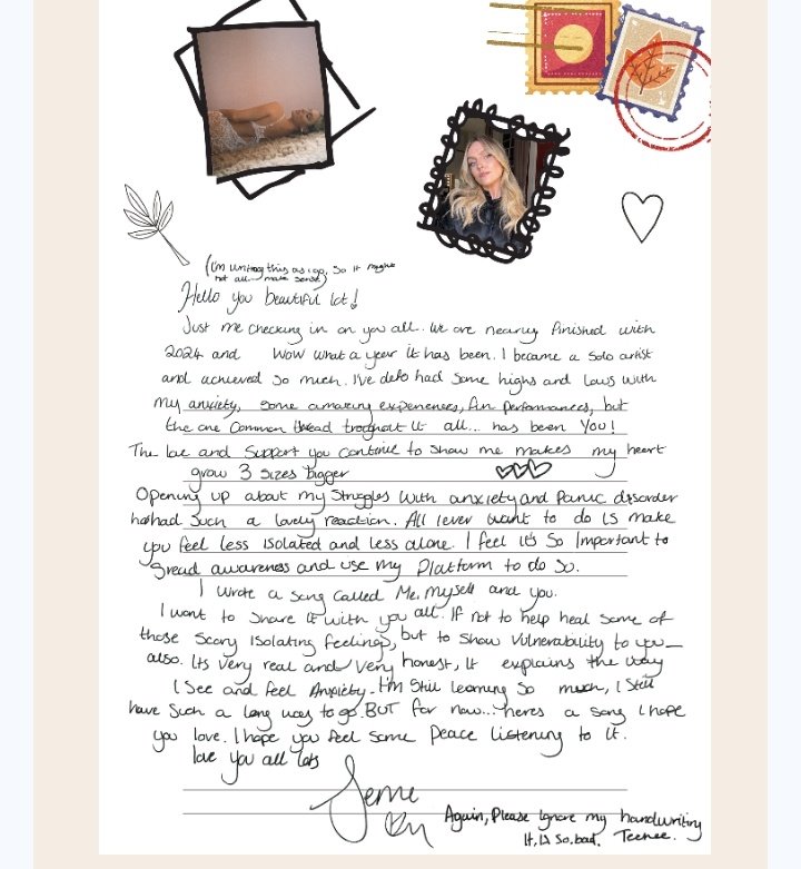 prrievcut's tweet image. i love perrie&apos;s letters so much 🥺🫶🏻