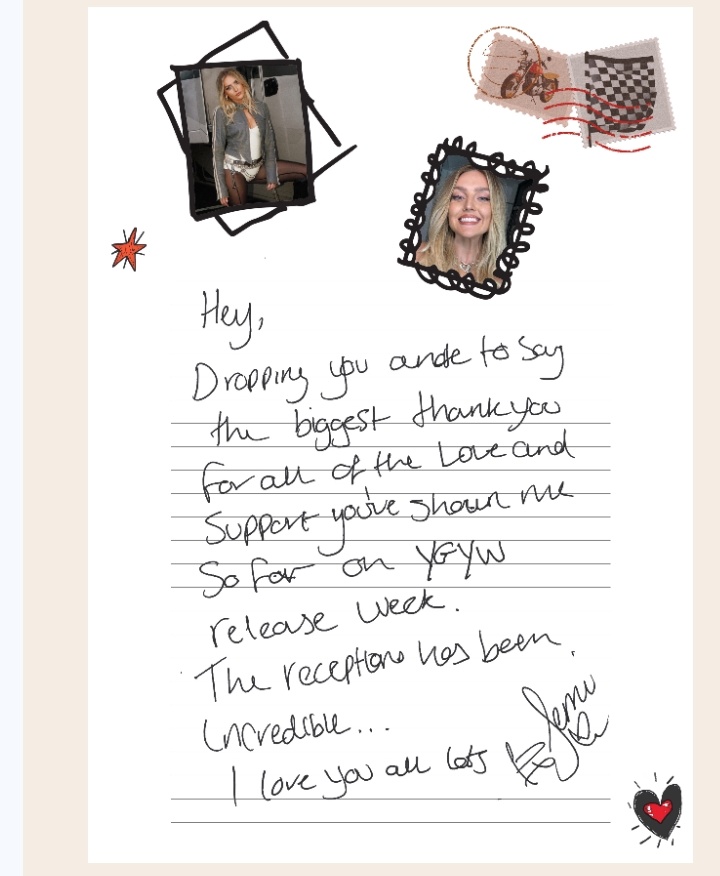 prrievcut's tweet image. i love perrie&apos;s letters so much 🥺🫶🏻