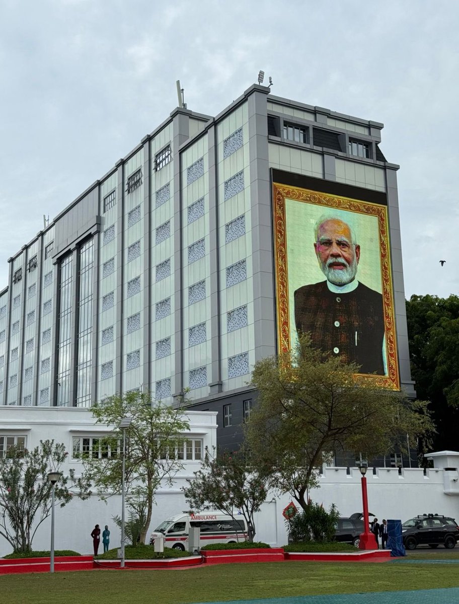 AsYouNotWish's tweet image. From ‘India Out’ to hosting PM Modi with fanfare, the Maldives has come a long way.
Strategic sense seems to be back in vogue in Male.