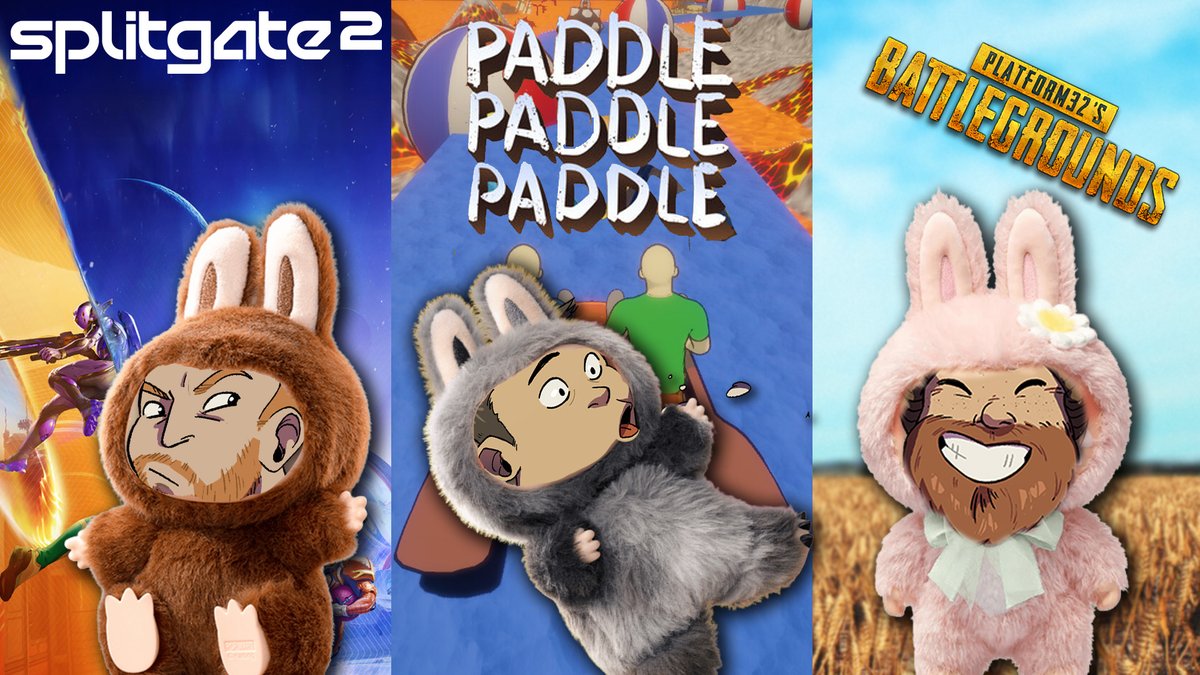 IanHigton's tweet image. 🔴LIVE FROM 6:30PM BST🔴 It's Friday and we're kicking things off with @Splitgate 2 (RIP), followed by Paddle Paddle Paddle co-op from 8pm and then @PUBG from 9:15ish! Watch here: youtube.com/live/lve6AWQ25… or on twitch.tv/platform32