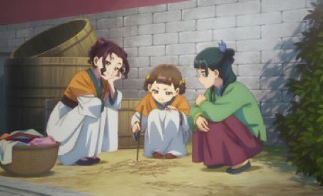 maybe if i hadn’t watched apothecary diaries i’d be happier rn since then i wont be introduced to them 💔