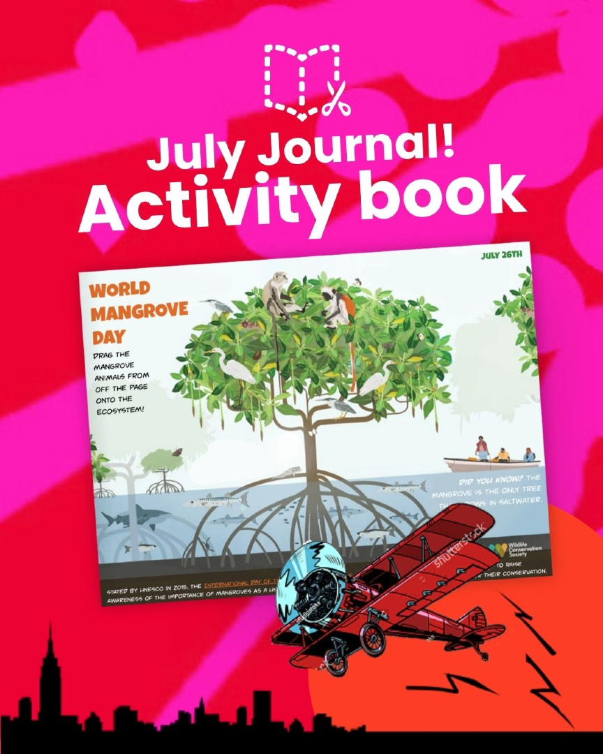 BookCreatorApp's tweet image. 🌿 World Mangrove Day! Learn how these trees protect the coast and add animals to your ecosystem.
🌊 Remix the journal and dive into nature — link in bio.
#EnvironmentalAwareness #MangroveDay #BookCreator