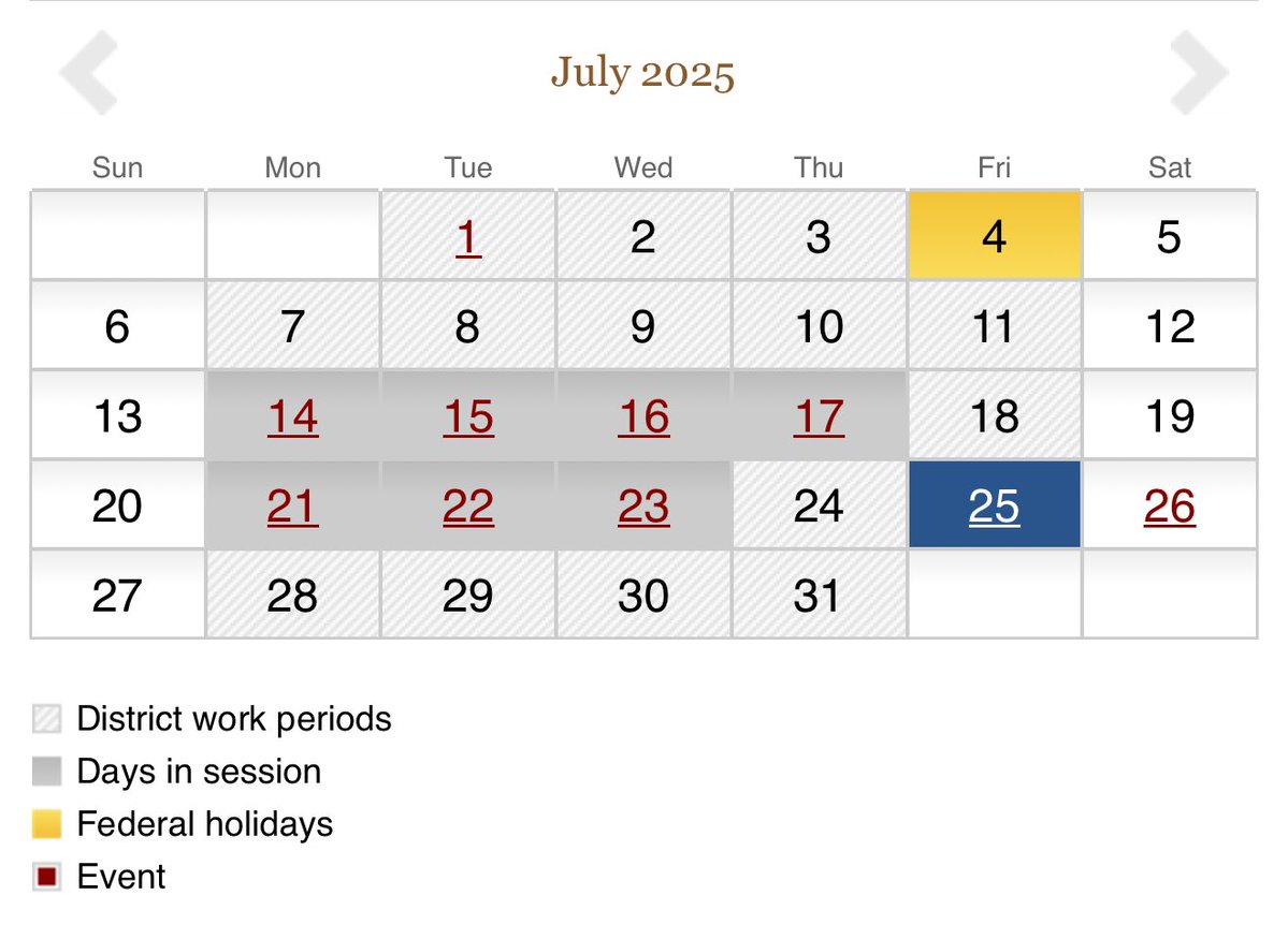 Just so everyone is aware, this is literal propaganda. The democrats are lying to you (shocker, I know)  about Johnson shutting Congress down to avoid voting on anything related to Epstein.

The schedule for the House is set before session even starts. 

Receipts 👇🏻
