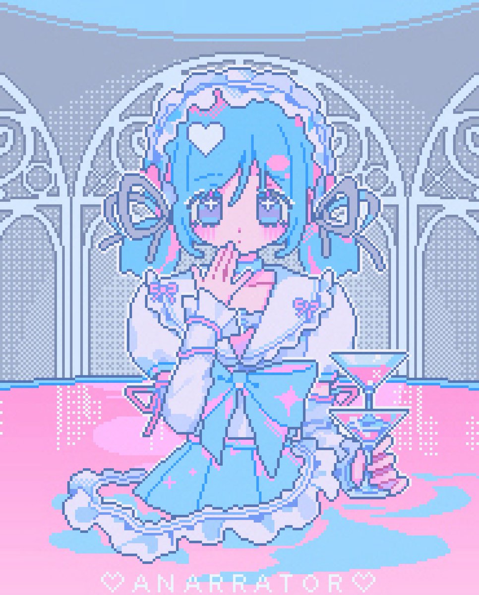 𐀑𝓈𝒾𝓃𝓀𝒾𝓃𝑔˚‧º·

#pixelart #dotpainting #ドット絵