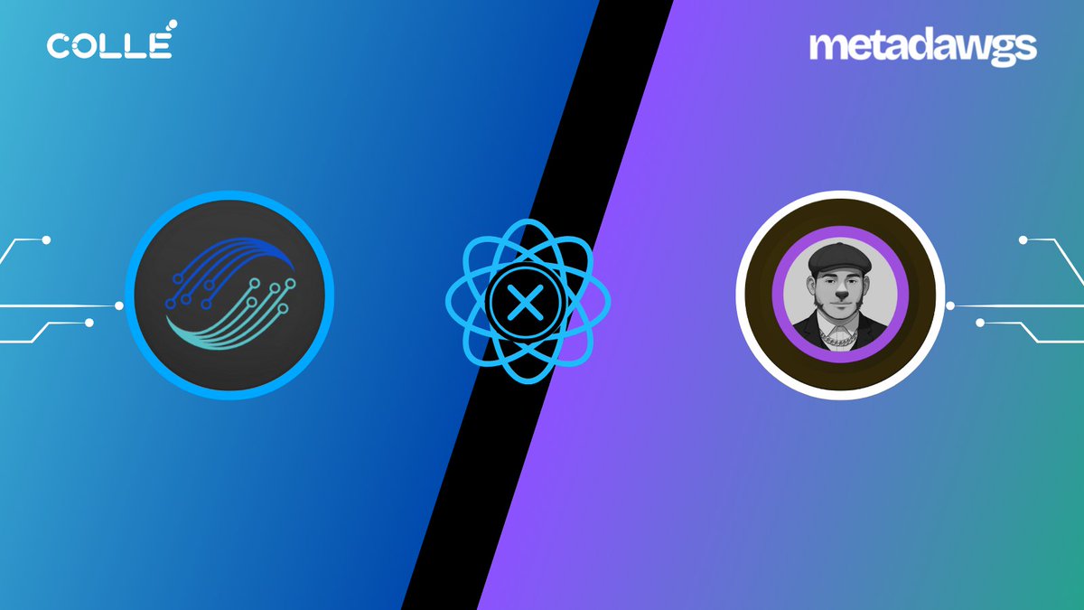 itsagbgraphics's tweet photo. Meta Dawgs & Colle AI partner to bring AI-powered NFTs to Nexus terminal, enhancing utility & growth strategies with innovative art & new opportunities! 🚀🤝 #MetaDawgs #ColleAI #NFTs https://t.co/cY0N5rpov7