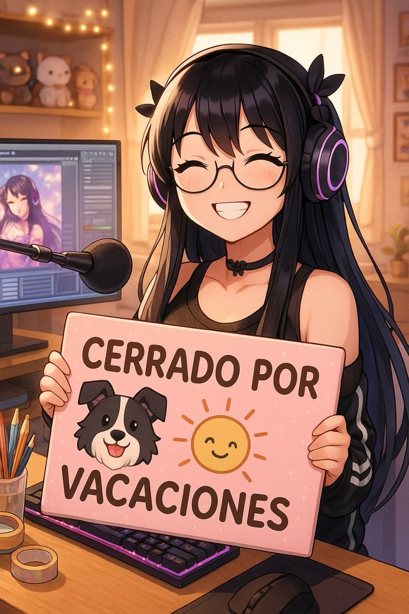 Ganneshah's tweet photo. Nos vemos por twitch cuando vuelva 😘 https://t.co/hbz9CoB5r0