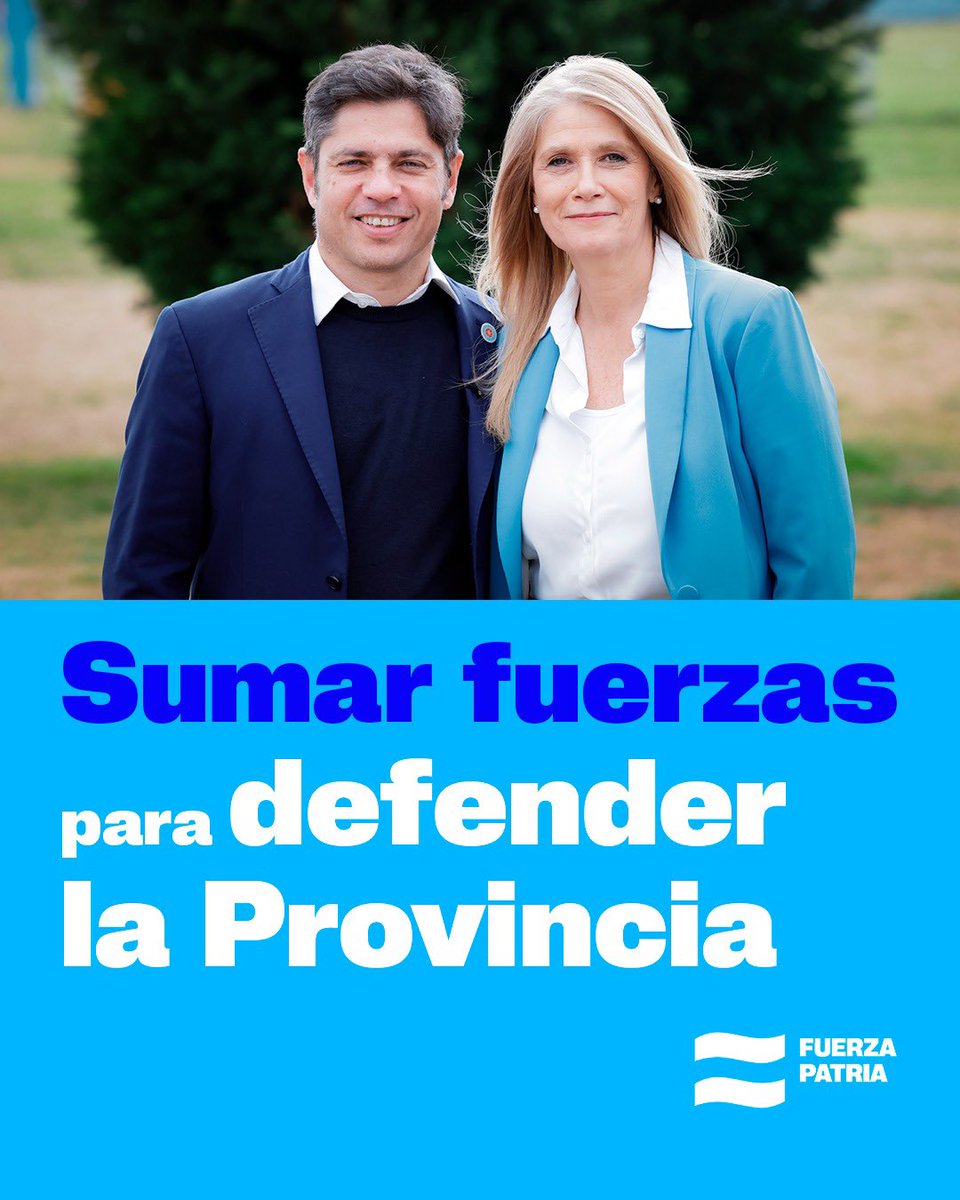 Sumar Fuerzas para defender la provincia 

#fuerzapatria es la única alternativa al odio de  #milei