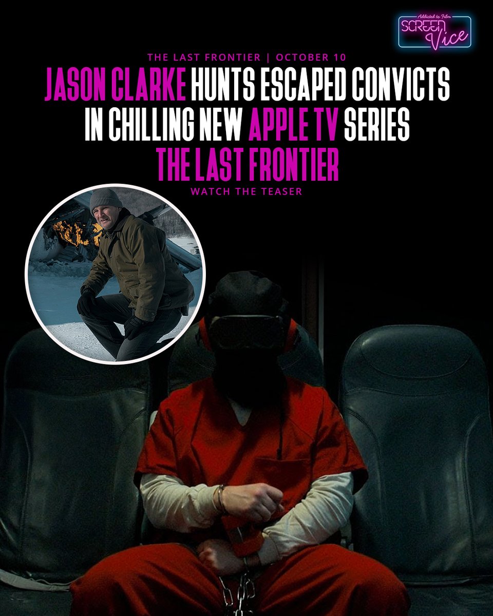 Screen_Vice's tweet image. Jason Clarke tracks a deadly prison escape.
Watch the teaser!👉screenvice.com/jason-clarke-h…