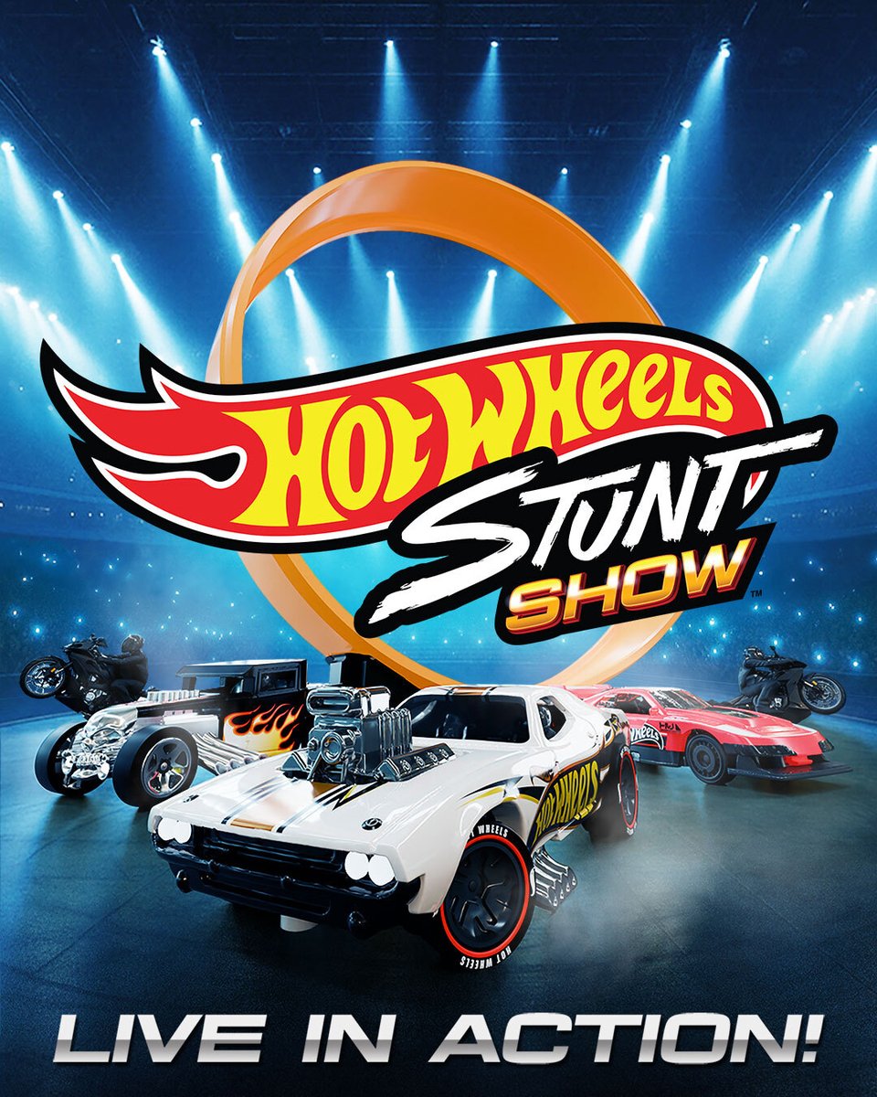 stereoboard's tweet image. What's better than a rip-roaring, turbo-charged, action-packed stunt show?!
...How about a rip-roaring, turbo-charged, action-packed stunt show at half price?
Yep, tickets to @Hot_Wheels Live are 50% off, but not for long! Get 'em here, while you can: tinyurl.com/5n7tfkf9