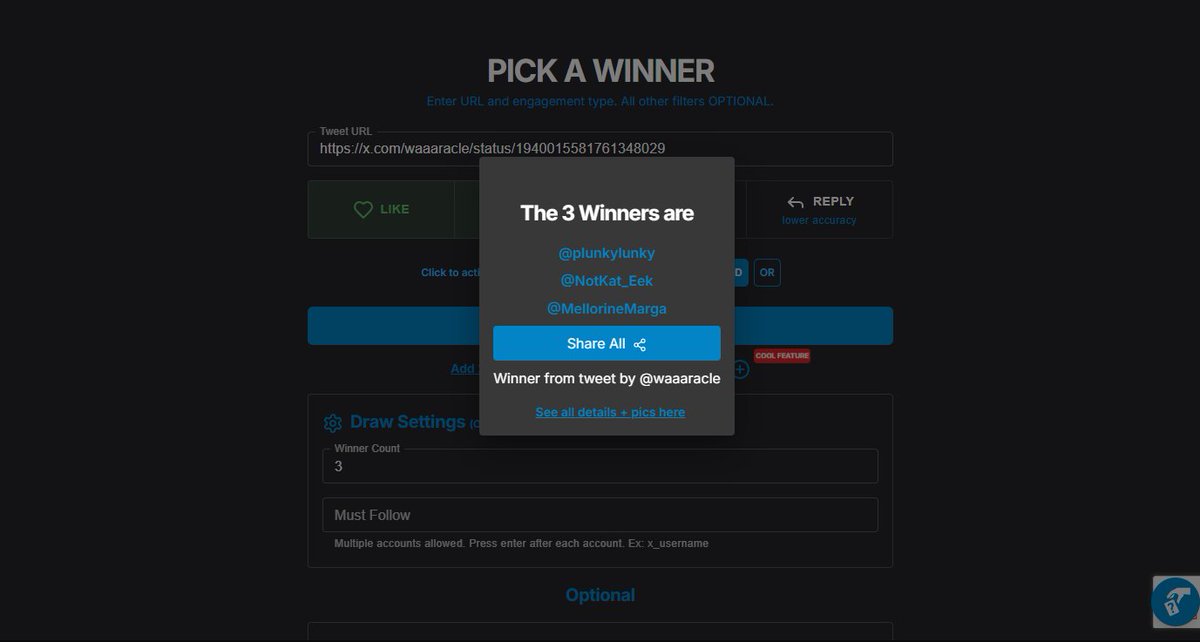 Miracle ✦ Vgen Open ✦ tweet media