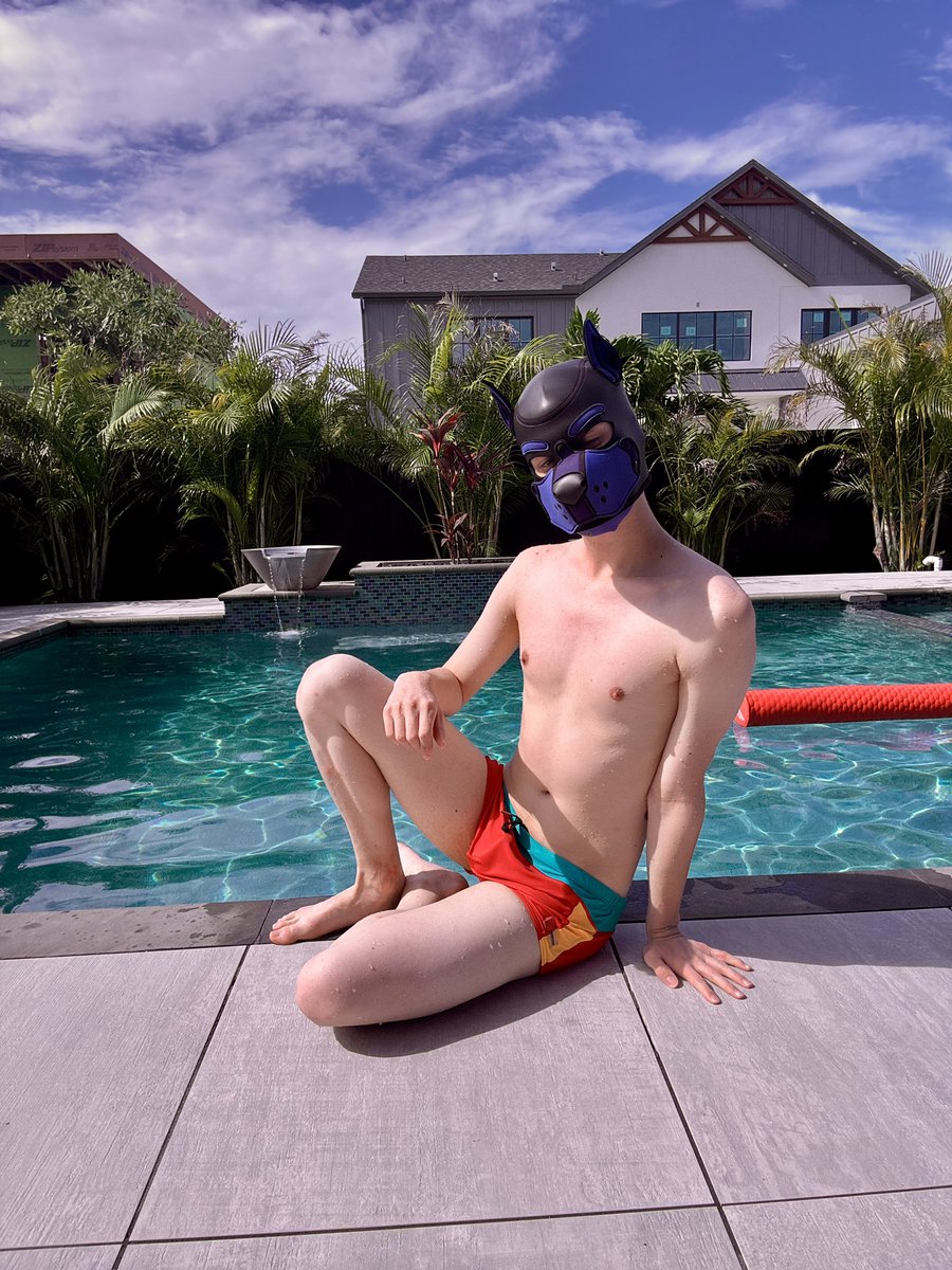 I miss the pool! I’m a water dog at heart 💙