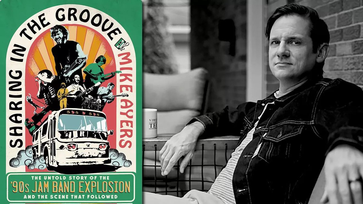In his new book 'Sharing in the Groove,' author Mike Ayers traces the history of the jam band scene that roared out of the 1990s, including Burlington's role in it. sevendaysvt.com/music/author-m…