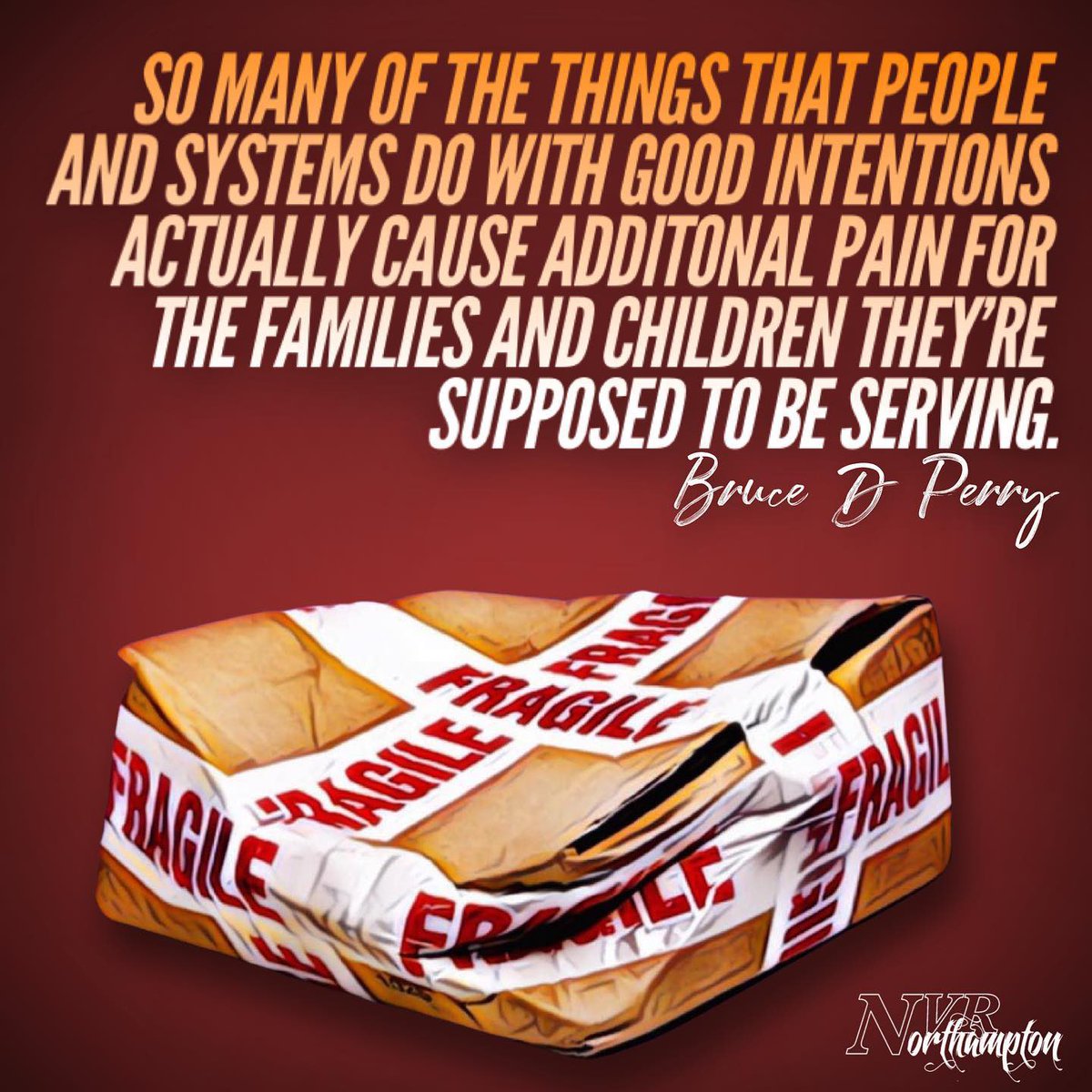 “…everywhere you look - there are people impacted by trauma who are still misunderstood, and sometimes retraumatized, by the very systems that should be helping them.” - <a href="/Oprah/">Oprah Winfrey</a> 

NVR can help - bit.ly/2TlRH2a

#NVR #Connection #RelationalRepair #ParentalSupport