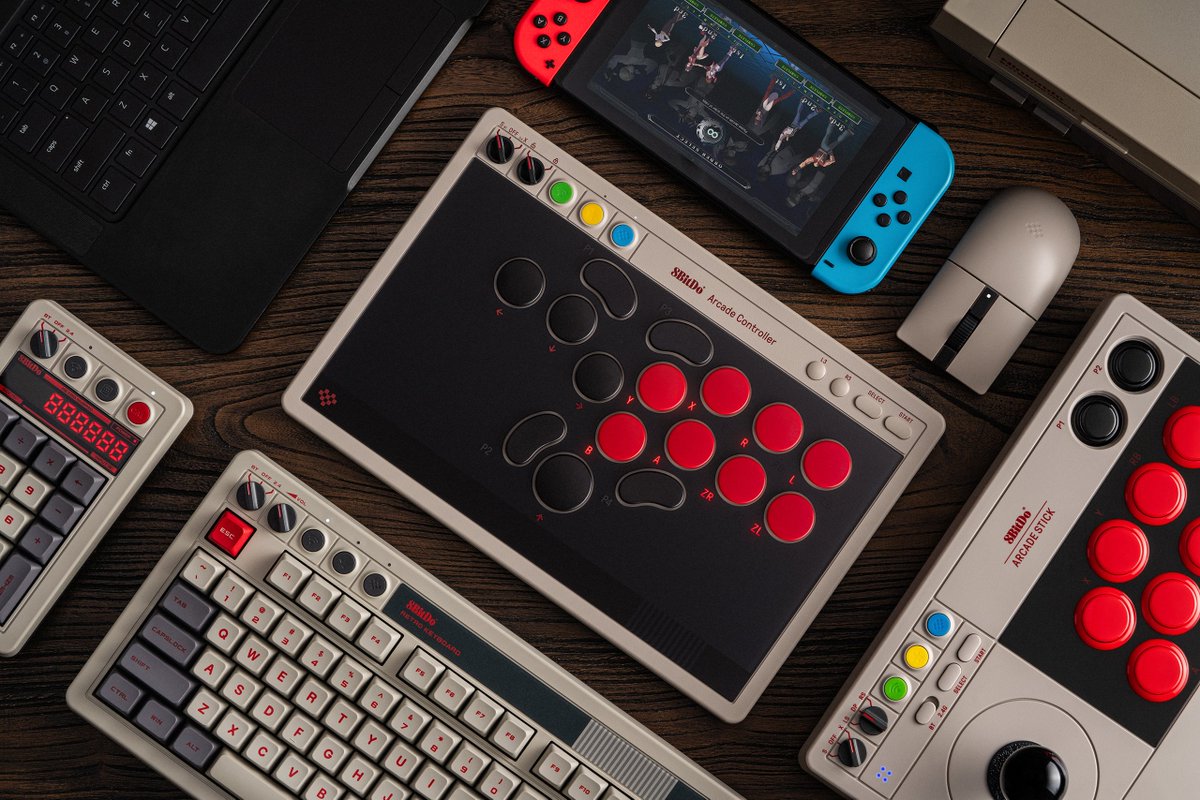 8BitDo's Arcade Controller now supporting Switch 2 with latest firmware.

Please make sure to update your firmware via support.8bitdo.com before getting started.

#ArcadeController #Switch2