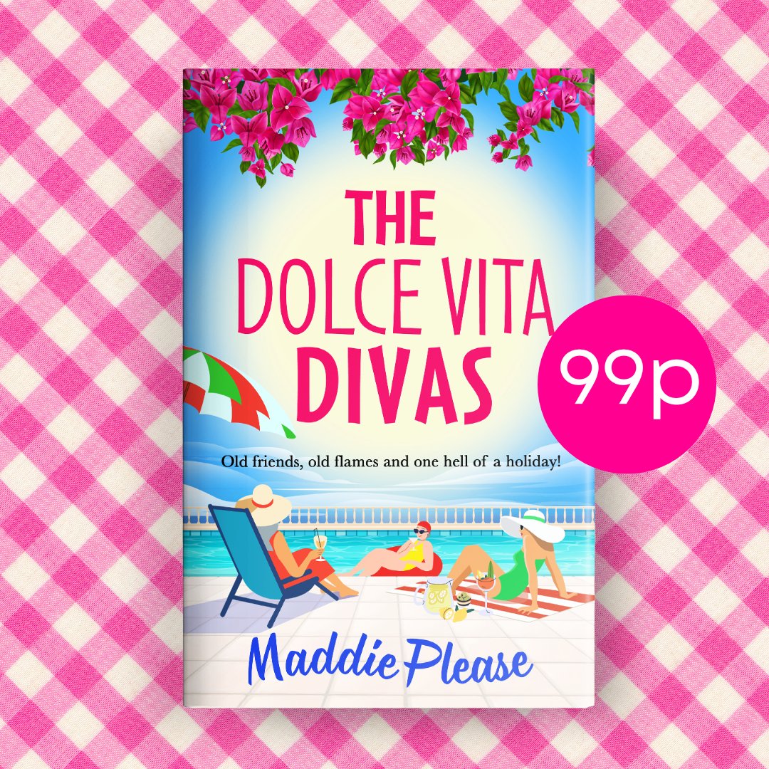 Boldwood Books (@boldwoodbooks) on Twitter photo Joanna Dawson's social calendar is emptier than her wine rack, and as her 65th birthday looms, she's left wondering: Is this it? 📚✨
Start reading #TheDolceVitaDivas by <a href="/MaddiePlease1/">☀️ Maddie Please Author☀️</a> for 99p or free with Amazon Prime today! mybook.to/dolcevitadivas Joanna Dawson's social calendar is emptier than her wine rack, and as her 65th birthday looms, she's left wondering: Is this it? 📚✨
Start reading #TheDolceVitaDivas by <a href="/MaddiePlease1/">☀️ Maddie Please Author☀️</a> for 99p or free with Amazon Prime today! mybook.to/dolcevitadivas