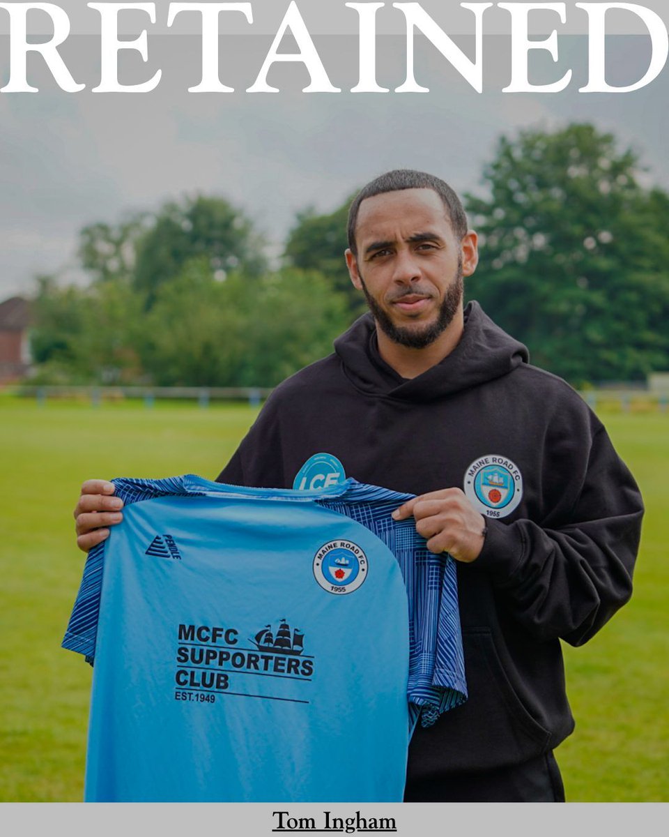 MaineRoadFC's tweet photo. We’re pleased to confirm Tom Ingham is retained for the 2025/26 season.

The right back remains part of the squad ahead of the new campaign. https://t.co/0MuPHIM6XX