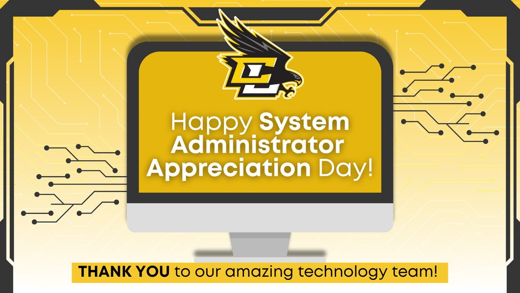 CentralLeeCSD's tweet image. It’s System Administrator Appreciation Day, and we’re giving a big shout-out to our amazing technology team! 🖥️
Join us in saying THANK YOU for their incredible work! 🙏#Proud2bCL