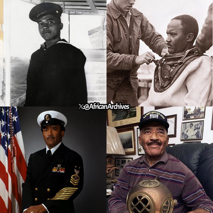 On this day in 2006, U.S. sailor Carl Brashear passed away. He was the first Black American to become a Navy Master Diver.

Master Chief Carl Brashear fulfilled his dream in 1970 when he qualified as a Master Diver. Brashear overcame poverty, racism, and a life-threatening injury