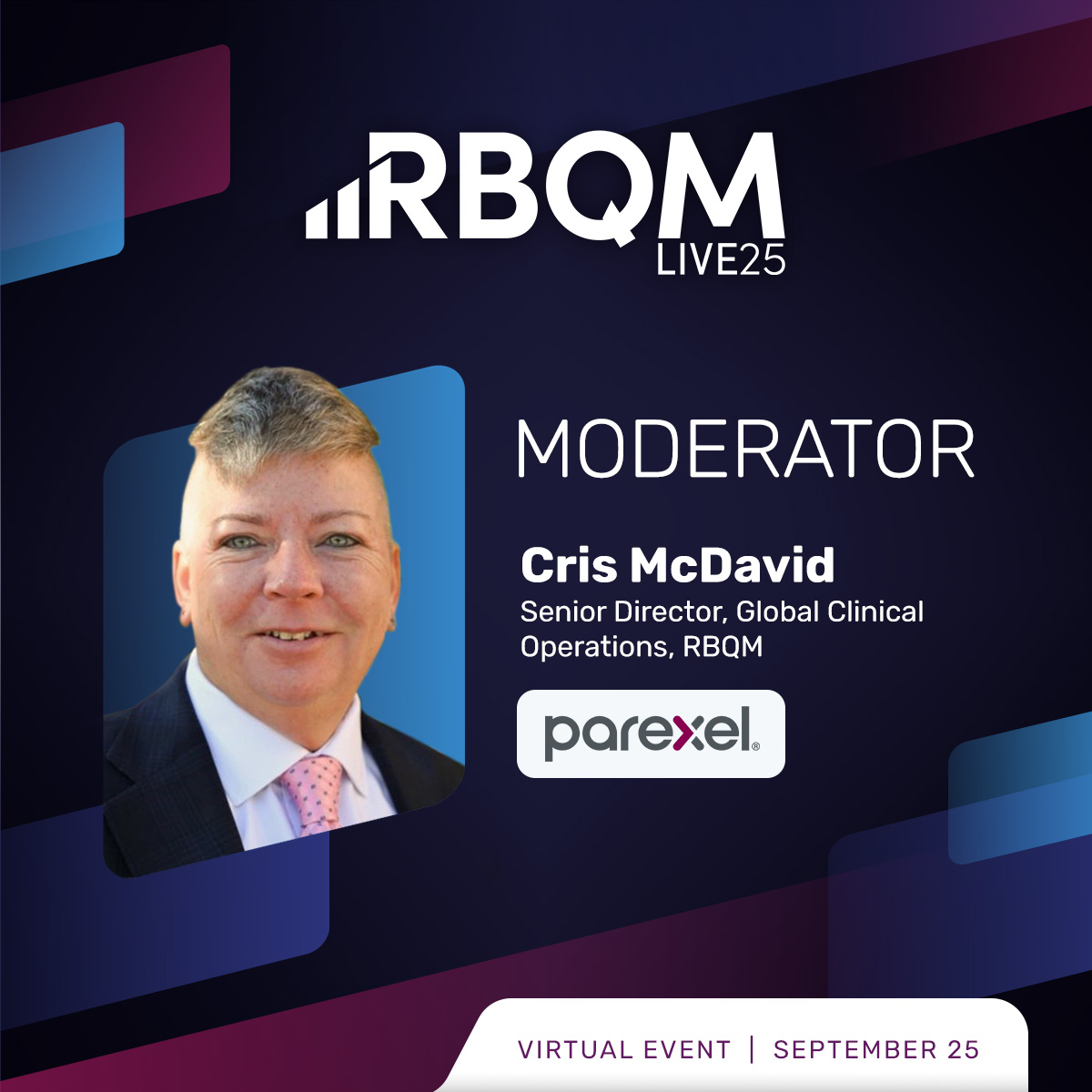 RBQM expert. Global team leader. Change catalyst. With two decades of experience and a passion for innovation, Cris McDavid brings unmatched depth to centralized monitoring and RBQM strategy. Tune in: hubs.ly/Q03vy6kn0
