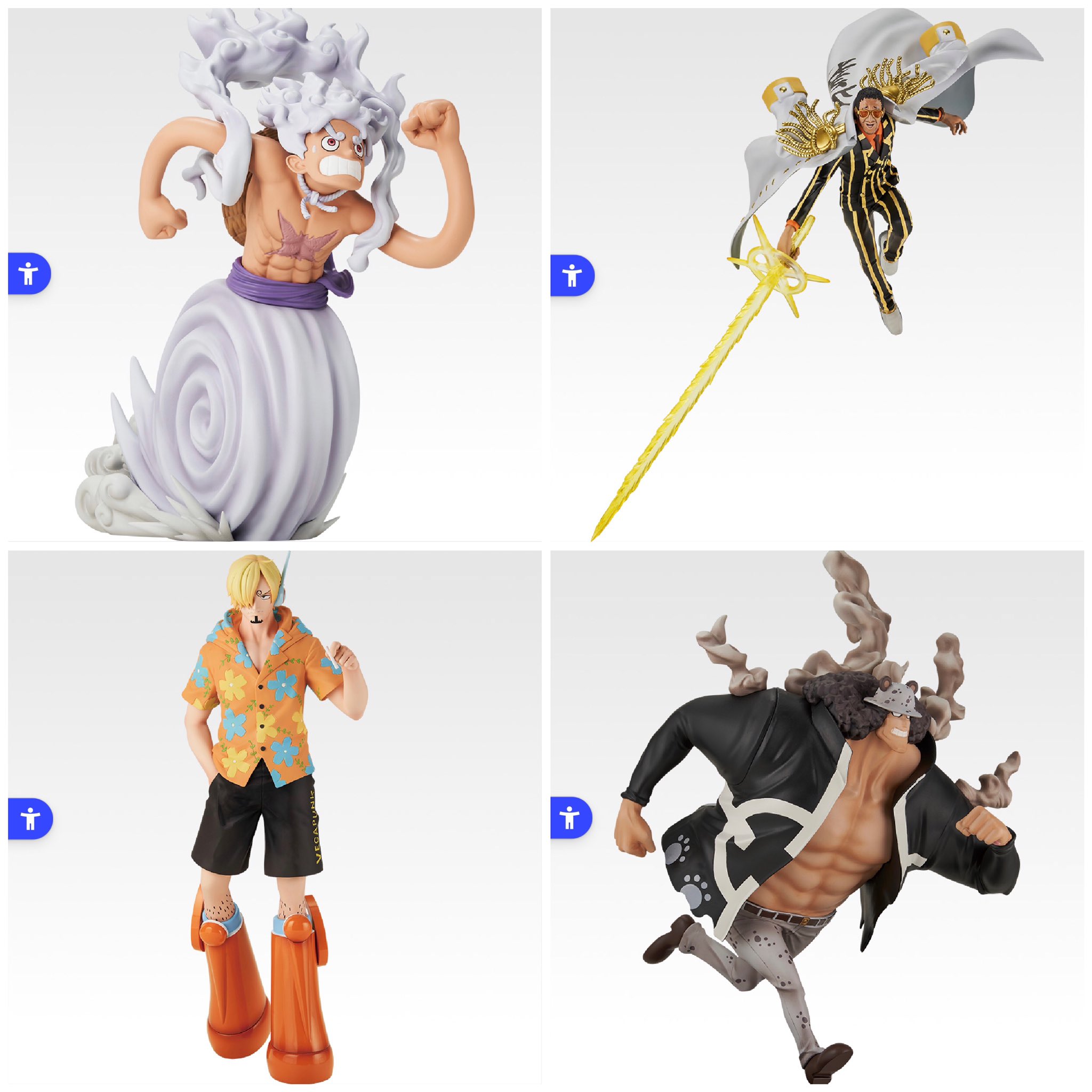 ワンピース一番くじB賞　ボルサリーノ　黄猿　D賞　クマ　E賞　ベガバンク　ライト ワンピース一番くじB賞 ボルサリーノ 黄猿 D賞 クマ E賞