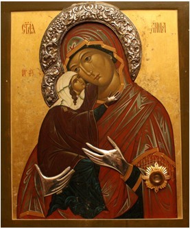 richardrohlin's tweet image. Today is the feast day (one of them) of St Anna, the righteous woman who like her namesake in the Old Testament cried out to God in her barrenness, and was granted a child.
Just one child in her case, and not a son as the Old Testament Anna had been given, but a daughter.
But…
