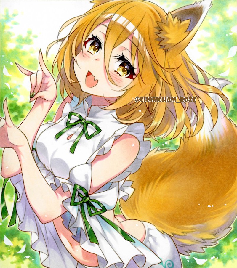 chamcham_roze's tweet image. #7月25日は典の日 #東方Project
再掲🦊