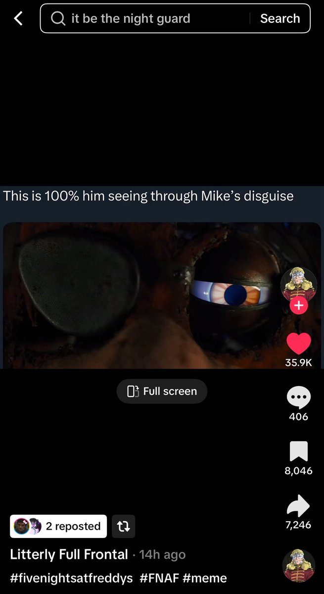KhariDoodles's tweet image. It only took 5 years but one of my tweets has appeared on TikTok and gotten tons of likes lol