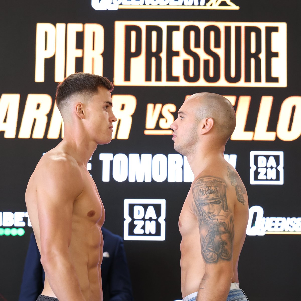 Matchroom Boxing (@matchroomboxing) on Twitter photo Weighed in ๐ช
Reece Bellotti and Taylor Bevan ready to do the business in Bournemouth tomorrow night ๐ฅ #GarnerBellotti <a href="/DAZNBoxing/">DAZN Boxing</a>
๐ธ <a href="/Queensberry/">Queensberry Promotions</a> Weighed in ๐ช
Reece Bellotti and Taylor Bevan ready to do the business in Bournemouth tomorrow night ๐ฅ #GarnerBellotti <a href="/DAZNBoxing/">DAZN Boxing</a>
๐ธ <a href="/Queensberry/">Queensberry Promotions</a>