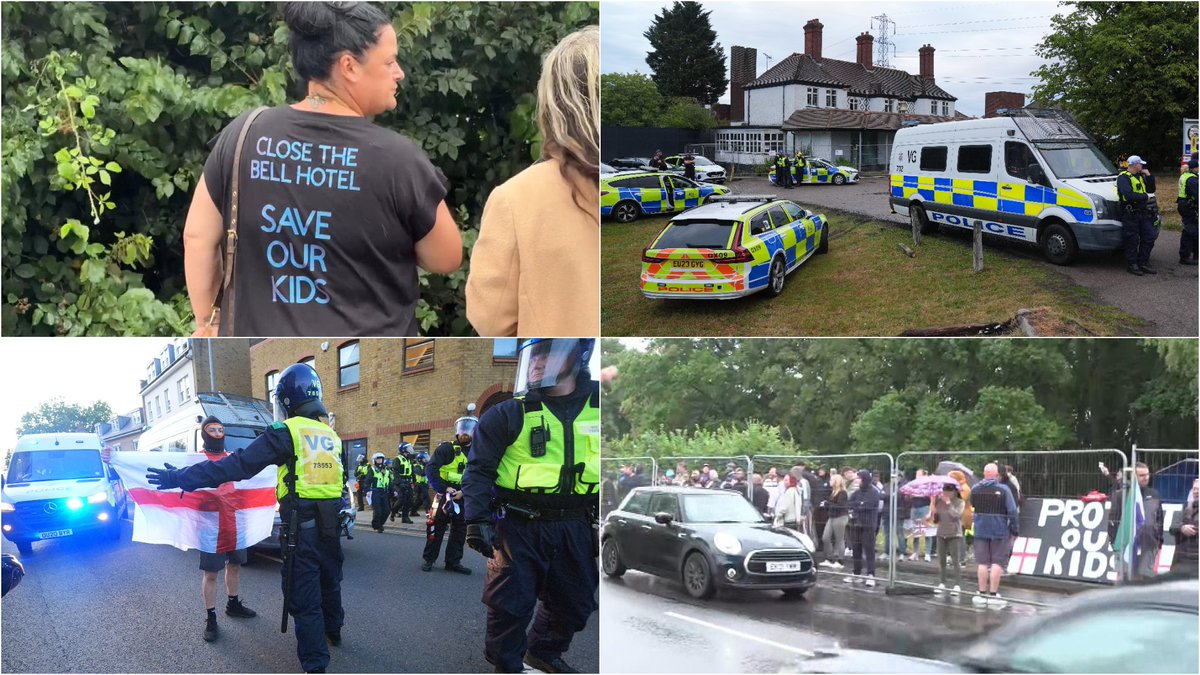 Epping Council votes to urge government to close Bell Hotel after 'appalling' violence at protests

itv.com/news/london/20…