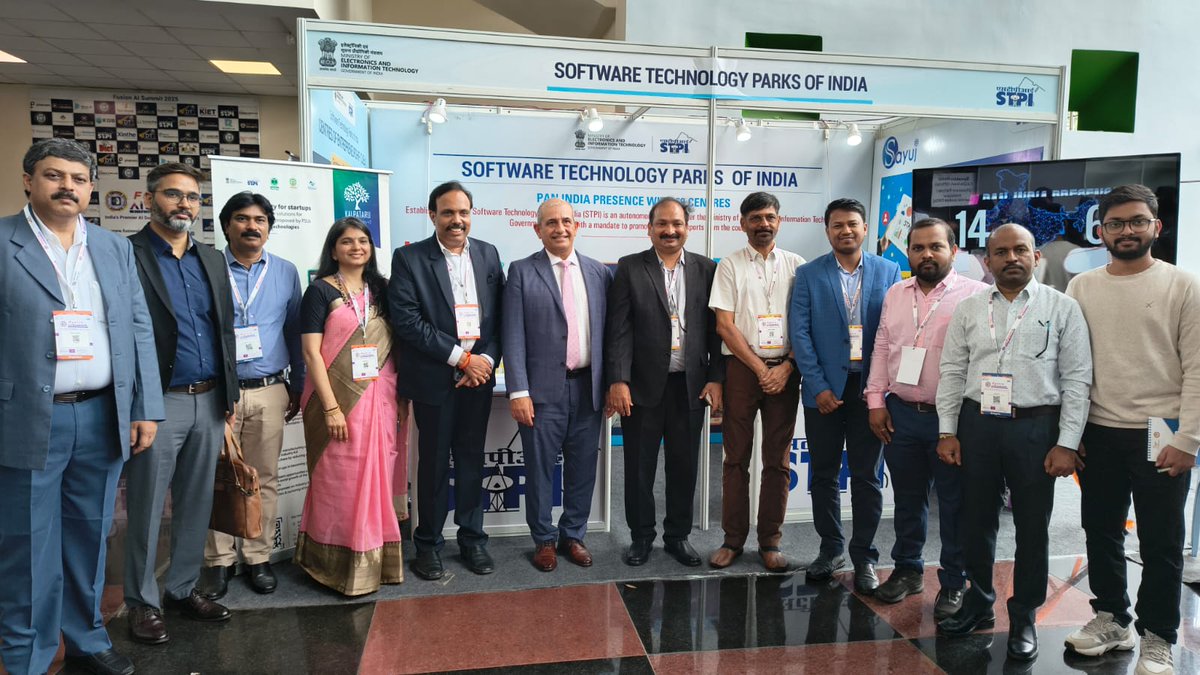 STPI KALPATARU - COE (@stpi_kalpataru) on Twitter photo <a href="/vishaldhupar/">Vishal Dhupar</a>, MD, NVIDIA (South Asia), visited the #STPIINDIA stall at #FusionAISummit2025.
<a href="/STPIVizag/">STPI Visakhapatnam</a> officials briefed “how #STPI_Kalpataru CoE Startups are providing Industry4.0 solutions for the problem statements of the PSUs” <a href="/GoI_MeitY/">Ministry of Electronics & IT</a> <a href="/arvindtw/">Arvind Kumar</a> <a href="/guptaa_sanjay/">Sanjay Kumar Gupta</a> <a href="/KavithaC8/">Kavitha C</a> <a href="/vishaldhupar/">Vishal Dhupar</a>, MD, NVIDIA (South Asia), visited the #STPIINDIA stall at #FusionAISummit2025.
<a href="/STPIVizag/">STPI Visakhapatnam</a> officials briefed “how #STPI_Kalpataru CoE Startups are providing Industry4.0 solutions for the problem statements of the PSUs” <a href="/GoI_MeitY/">Ministry of Electronics & IT</a> <a href="/arvindtw/">Arvind Kumar</a> <a href="/guptaa_sanjay/">Sanjay Kumar Gupta</a> <a href="/KavithaC8/">Kavitha C</a>