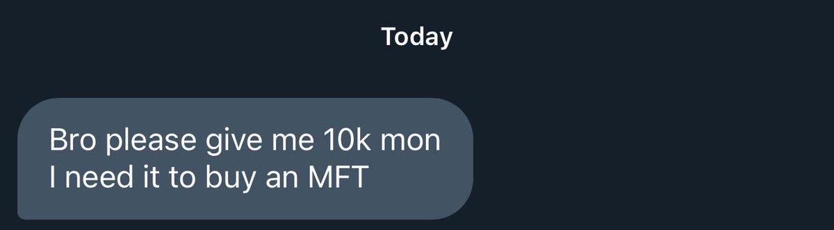 SaddamWeb3's tweet image. just sent 10k monad to a random stranger guy in my dm
am i cooked?