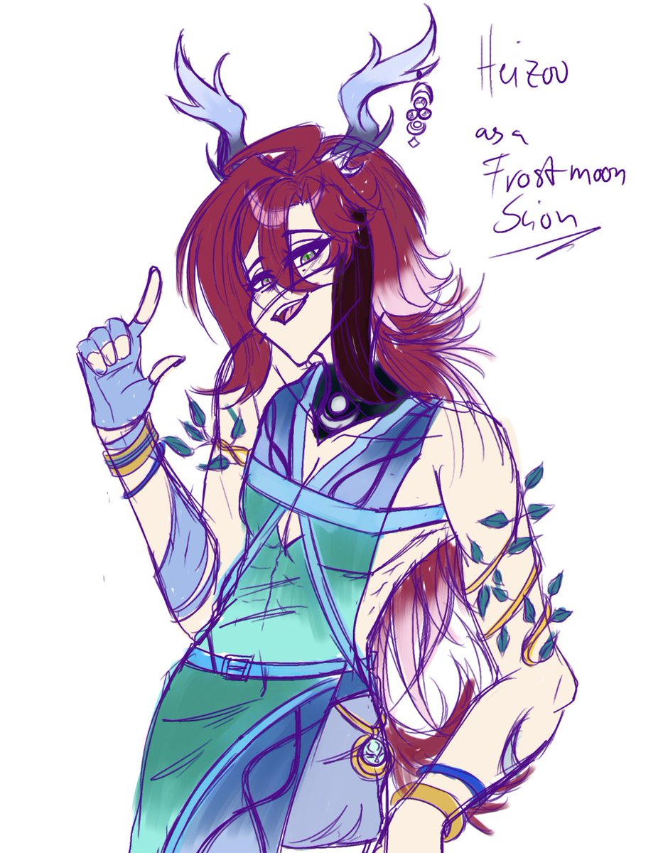 lesynthvapors's tweet image. Forstmoon Scions Heizou 🦌🦌🦌
#Heizou #ShikanoinHeizou #GenshinImpact