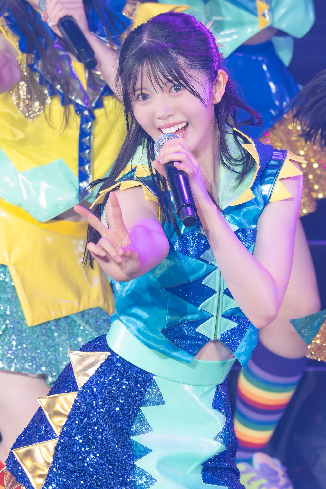 坂下真心 NMB48 天使のユートピア/ここにだって天使はいる 直筆