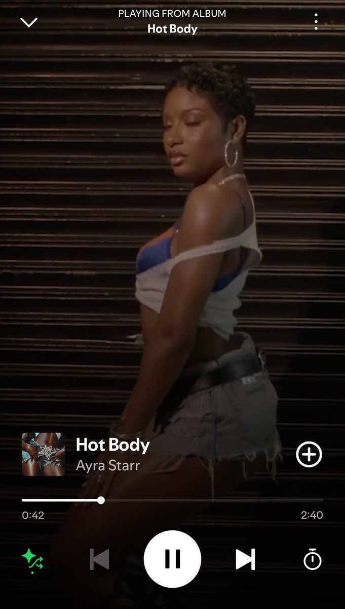 EduEle5's tweet image. On repeat
Hot Body by @ayrastarr
Dance video coming soon
(when i gather the courage)🤭
#ayrastarr #hotbody @DONJAZZY