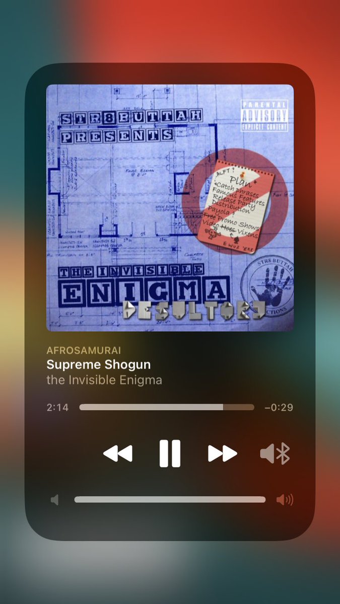 Some songs just makes you want to draw out that Yoshindo Yoshihara Sword &amp; start slashing imaginary enemies.

Big ups L_Fox  <a href="/Str8Buttah/">#IPSIA</a>