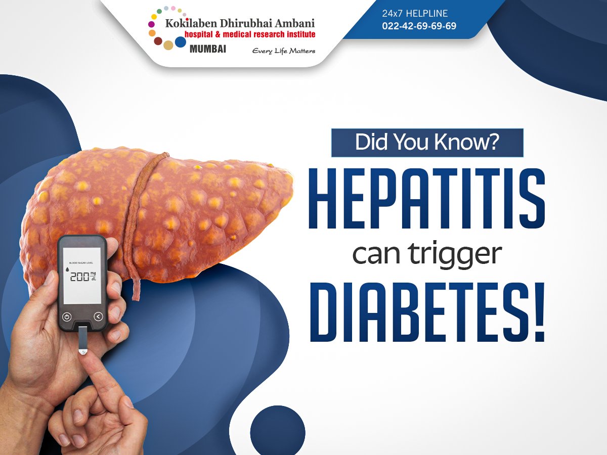 When the liver is inflamed due to Hepatitis, it can interfere with how your body absorbs sugar from the food you eat. As a result, the pancreas works overtime, producing more insulin, the hormone that helps move sugar into your cells. Over time, your body may stop responding to