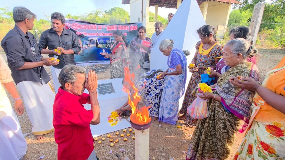 🚨 Explainer: Another mass grave and the 1990 Sampur Massacres

Following the discovery of another set of human remains in Sampur this week, just metres from where at least 57 Tamil civilians were murdered by Sri Lankan government forces in July 1990, we re-examine the massacres.