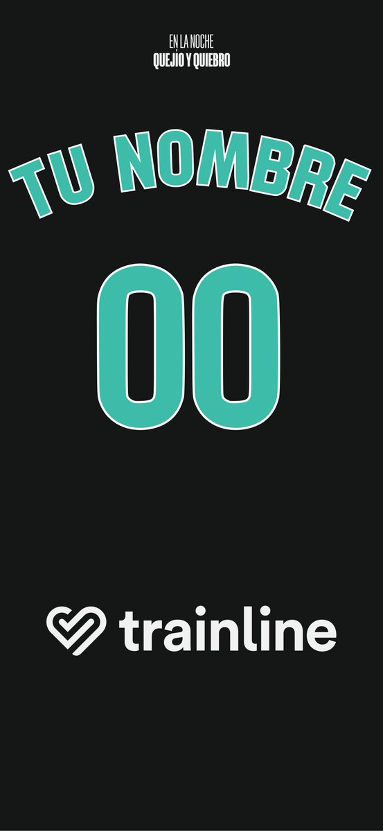 fanaticsbetis's tweet image. 💚 No te quedes sin tu fondo personalizado de la tercera equipación del Real Betis (GRATIS).

📩 Escribe en los comentarios o mándame un mensaje privado con un nombre y número para la personalización. Si quieres la parte delantera, dímelo.

🤝 Solo 1 requisito, seguirme.