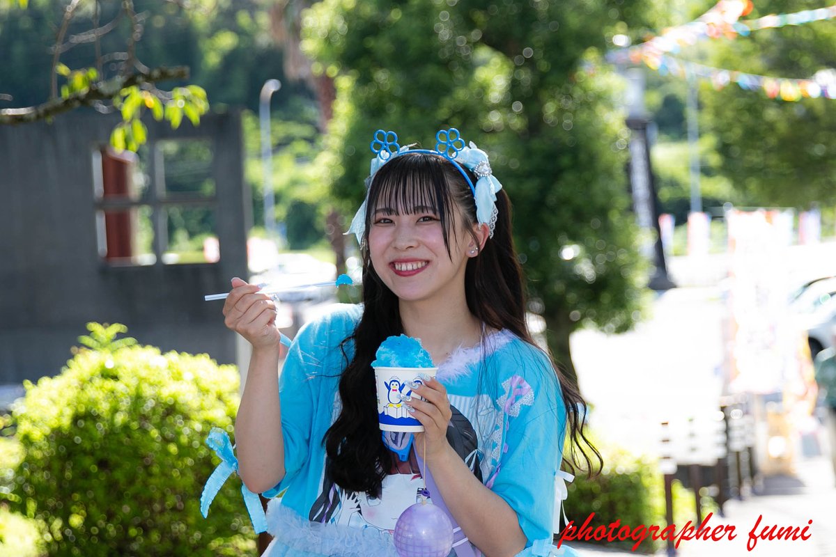 FumiSmarting78's tweet image. 7/21 道の駅 風良里 26周年祭  
model:岡林みよん
@miiiyon