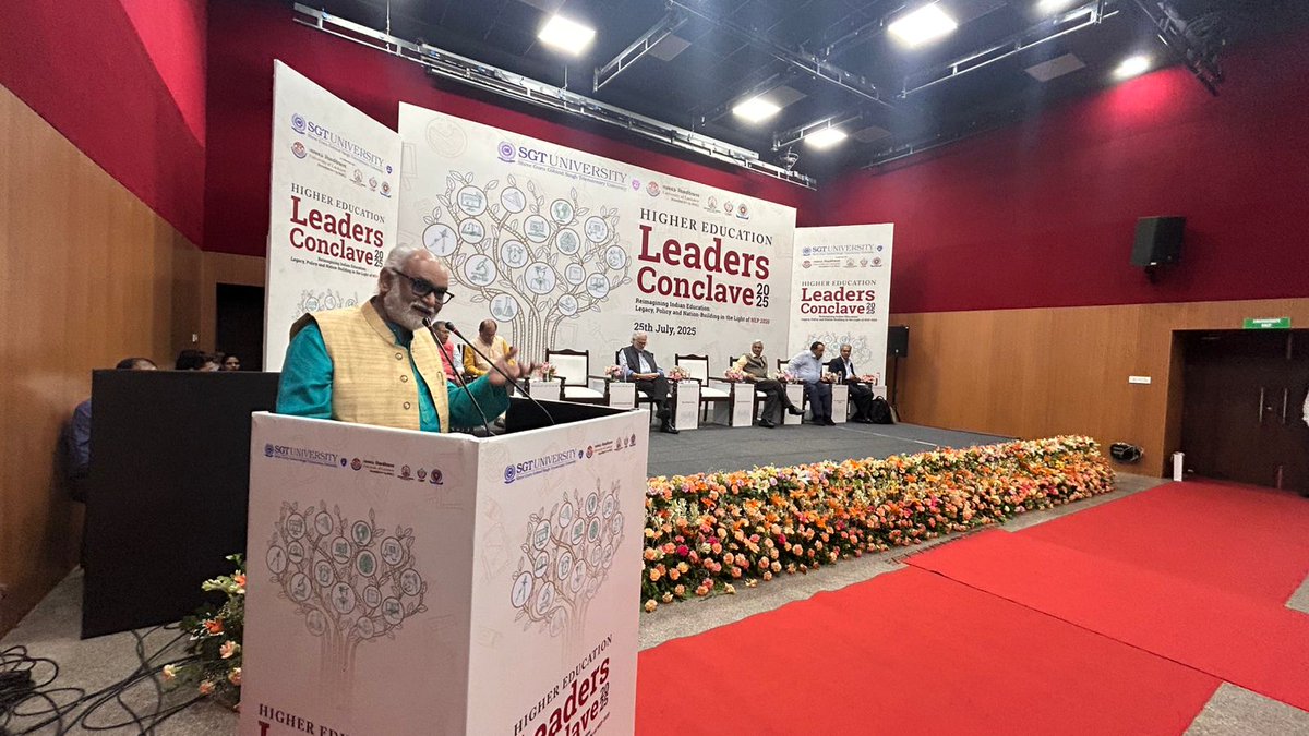 SGT UNIVERSITY tweet media