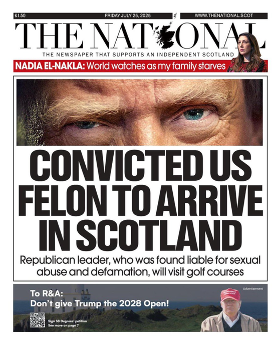 Boris D'Burger-Zilla (well, what a year so far) (@dozecat007) on Twitter photo #Scotland helps @keir_starmer make friends and influence people #wato #Trump @Potus <a href="/realDonaldTrump/">Donald J. Trump</a> <a href="/10DowningStreet/">UK Prime Minister</a> #MAGA #Scotland helps @keir_starmer make friends and influence people #wato #Trump @Potus <a href="/realDonaldTrump/">Donald J. Trump</a> <a href="/10DowningStreet/">UK Prime Minister</a> #MAGA
