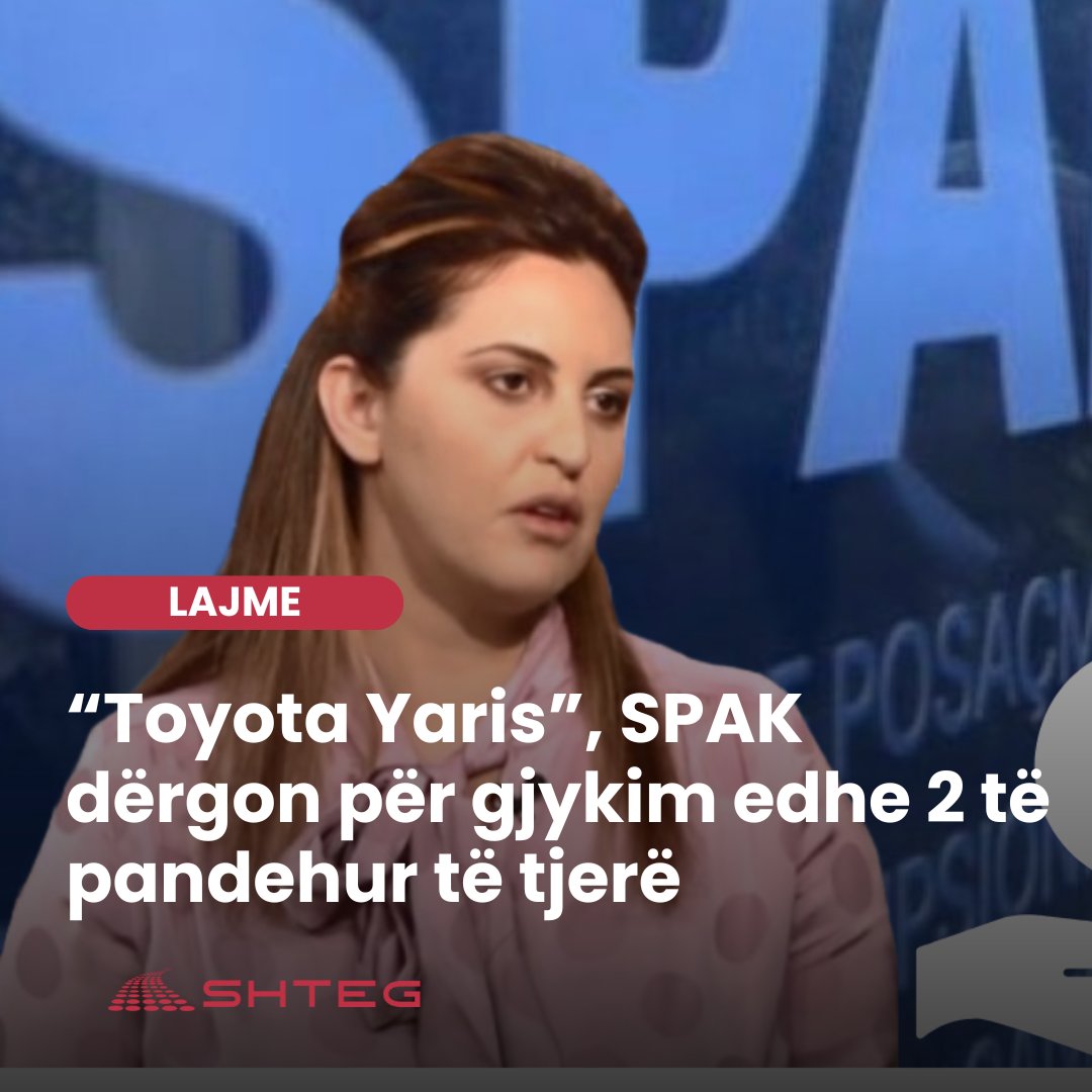 “Toyota Yaris”, SPAK dërgon për gjykim edhe 2 të pandehur të tjerë

shteg.org/toyota-yaris-s…
.
.
#ToyotaYaris #SPAK #AstritVladi #EridaLazimi #AurelZarka #RadovanCela #Gjykata #Korrupsion #KrimiIOrganizuar #Elbasan #Durrës #SKYEcc #Hetime #Prokuroria #Gjykimi #Albania