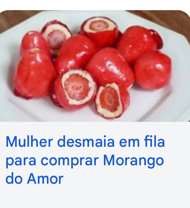 flaviaboggio's tweet image. Pelo visto morango do amor é o novo bitcoin.