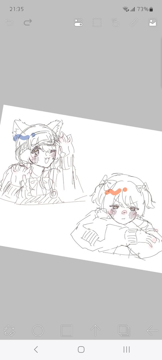 2nslxv's tweet photo. 久しぶりにちゃんと描いたからあげちゃお https://t.co/yugGV6vC0Z