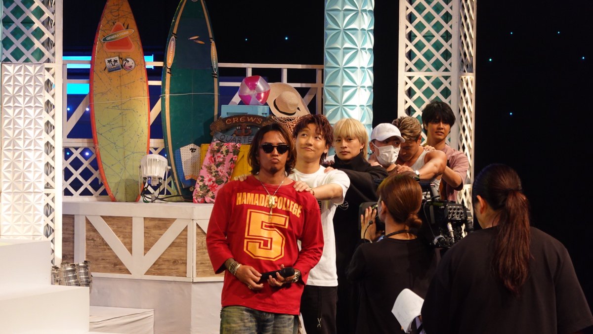 Mst_com's tweet image. 【#Mステ 放送中】
⠀
このあとは #GENERATIONS👏
⠀
#数原龍友 プロデュースの最新曲
「Summer Vacation」を
TV初パフォーマンス🏝️🏄
⠀
💬コメント
❤️白濱さん「この夏にピッタリかつとてもハイテンションなパフォーマンス、楽曲になっているので楽しんでご覧ください!」…