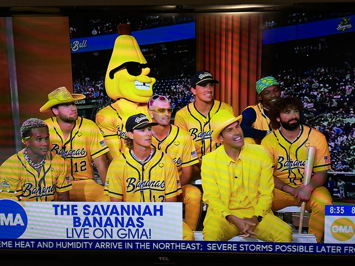 TheBigGuyWJCL's tweet image. Nothing to see here.
Just @TheSavBananas on @GMA and @WJCLNews