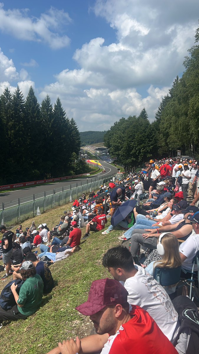 JontheManc's tweet image. The most famous corner in F1 @SpaGrandPrix