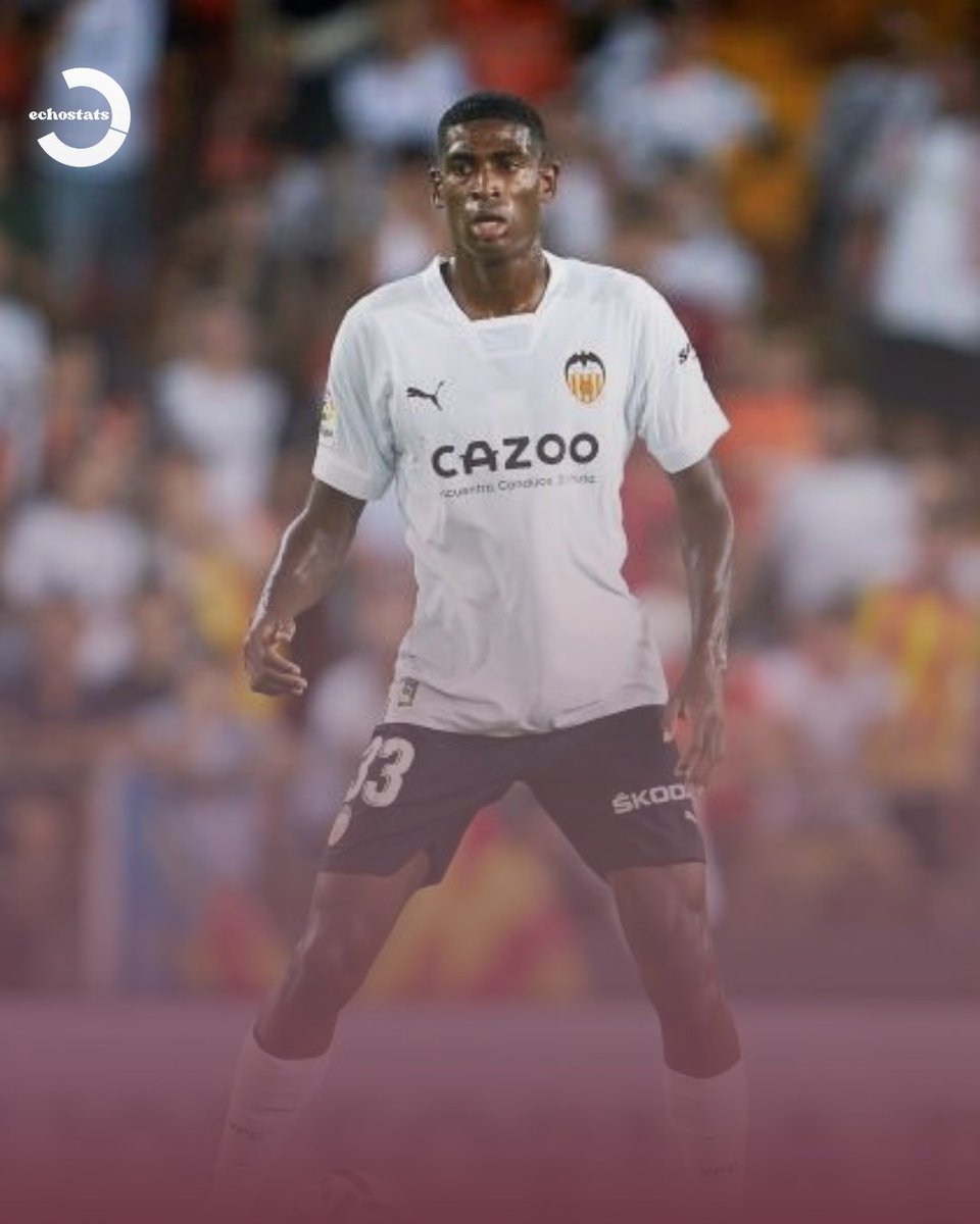 echo9stats's tweet image. Arsenal's new centerback Cristhian Mosquera completed 90.3 accurate passes per 90 for Spain in the U21 Euros.
The second most in the competition and the most by a defender