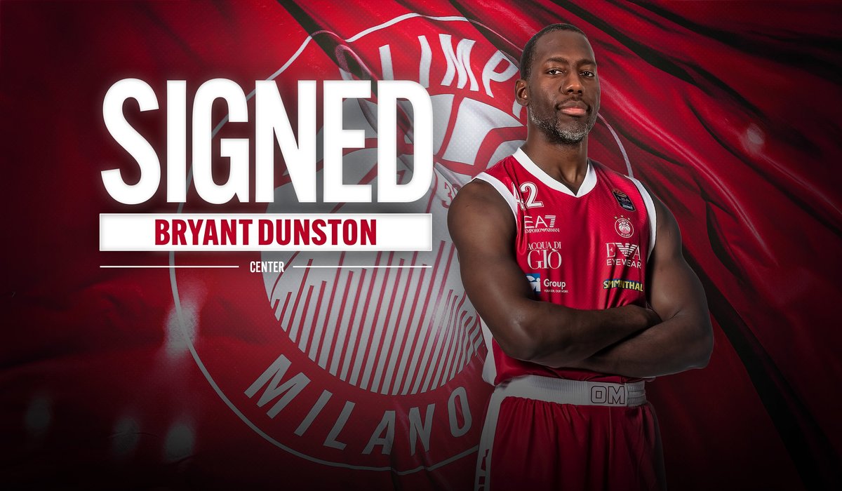 AlessandroMagg4's tweet image. Pallacanestro Olimpia Milano announces that it has reached an agreement for the 2025/26 season with Bryant Dunston, a 2.06 center, born in New York on May 28, 1986 from Zalgiris Kaunas.