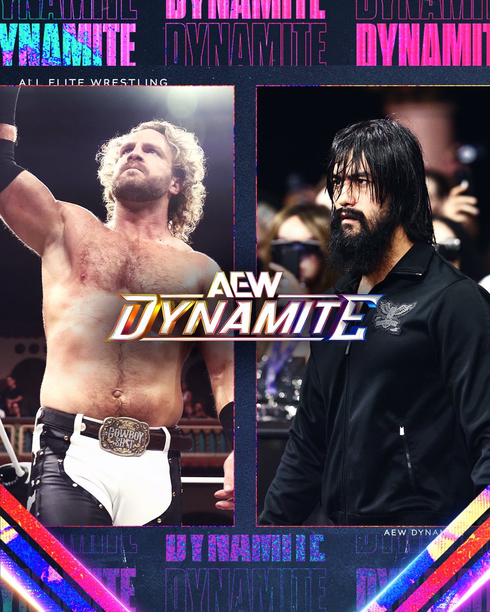 NorbertFeuillan's tweet image. Nos deux champion•nes du monde #AEW en action lors du prochain épisode d'#AEWDynamite mardi à 21h10 sur @WarnerTVNext 🧨
#AEWFrance